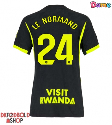 Atletico Madrid Robin Le Normand #24 Udebanetrøje Dame 2026-27 Kort ærmer Atletico Madrid Robin Le Normand #24 Udebanetrøje Dame 2026-27 Kort ærmer